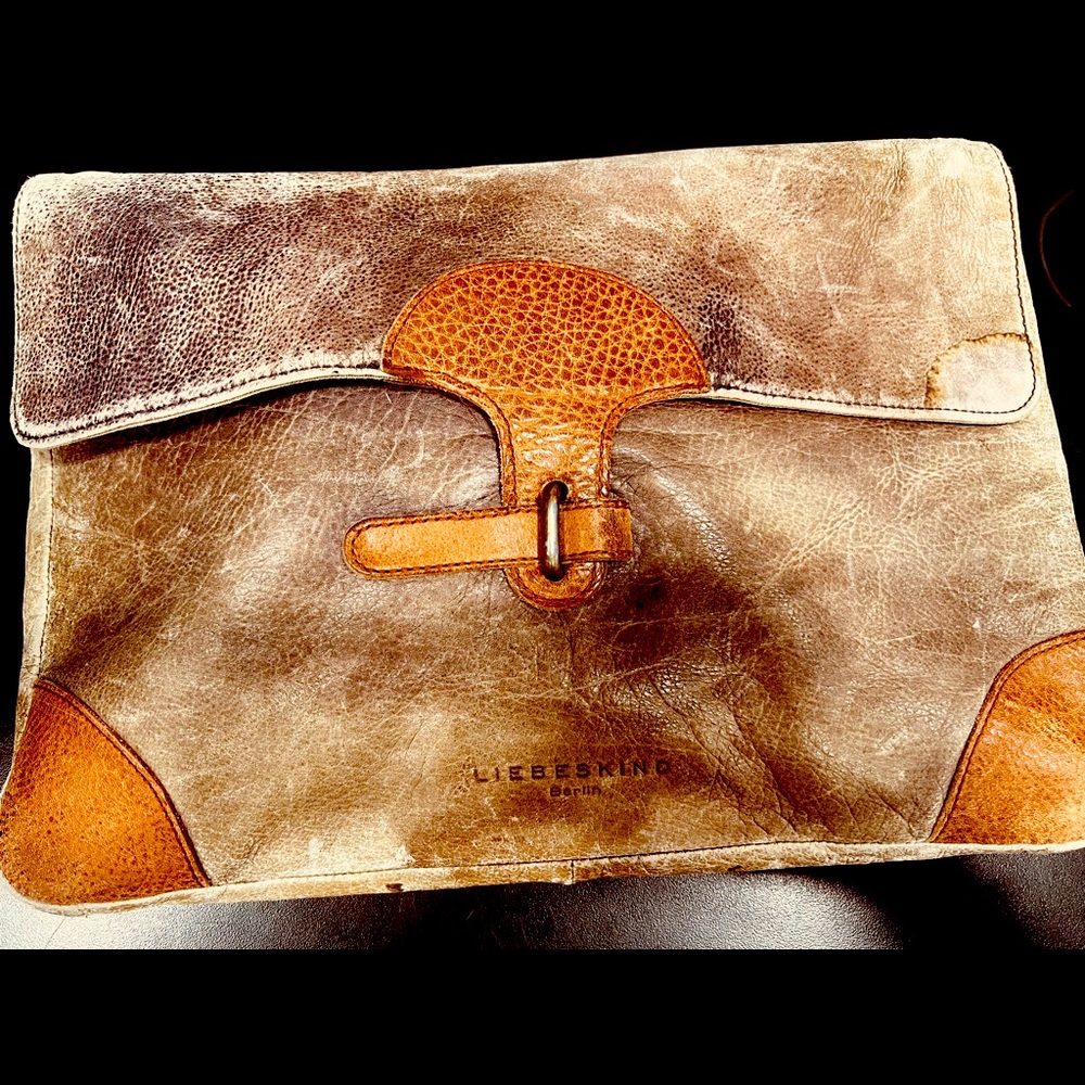 Liebeskind Berlin laptop sleeve 15 inch leather